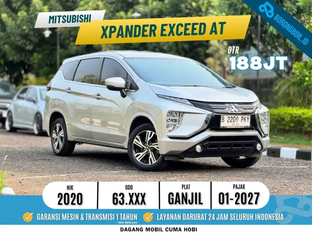 DIJUAL CEPAT! XPANDER EXCEED AT 2020 SILVER