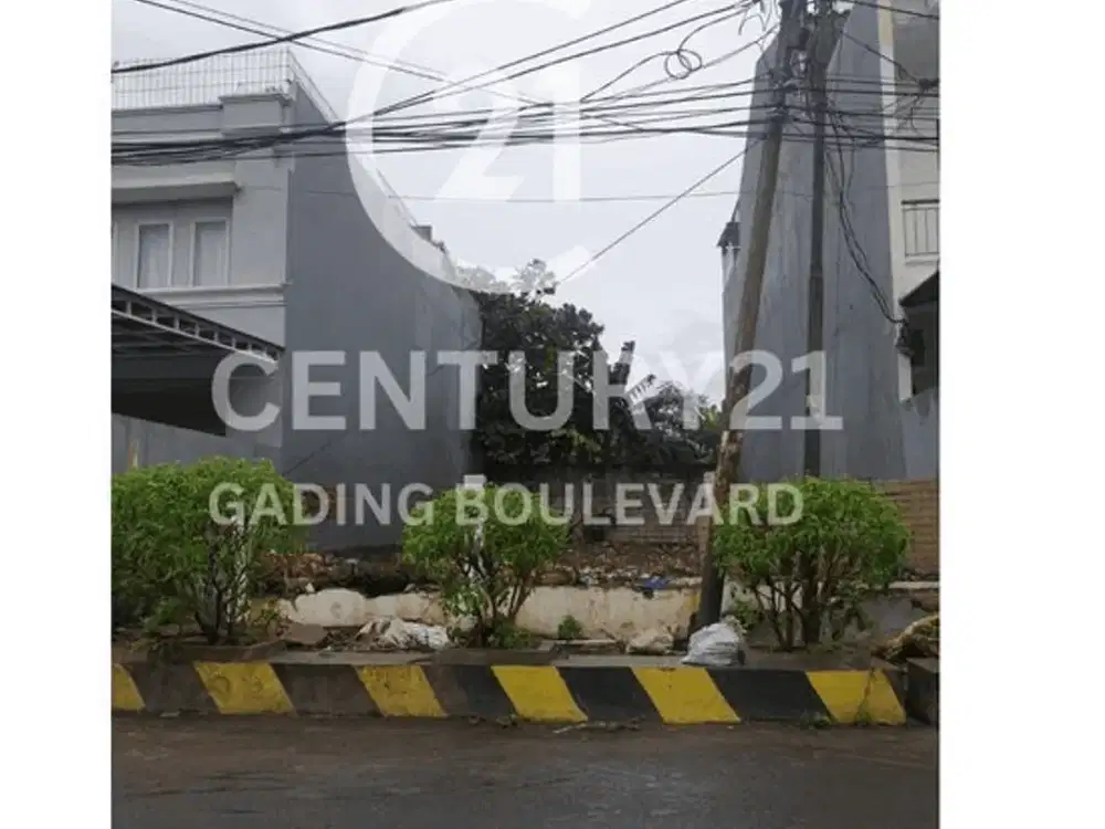 Kavling Luas 198m2 di Jl.Kelapa Sawit, Kelapa Gading, Jakarta Utara