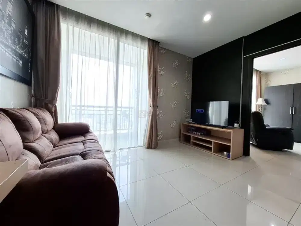 strategis dekat akses toll fasilitas lengkap! Disewakan 1br Siap huni Condominium Central park Residence Central park mall