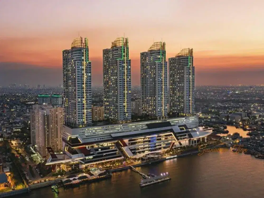 Dijual Condo Greenbay Pluit, Luas 44m2, 1BR, Harga : 70jt/thn