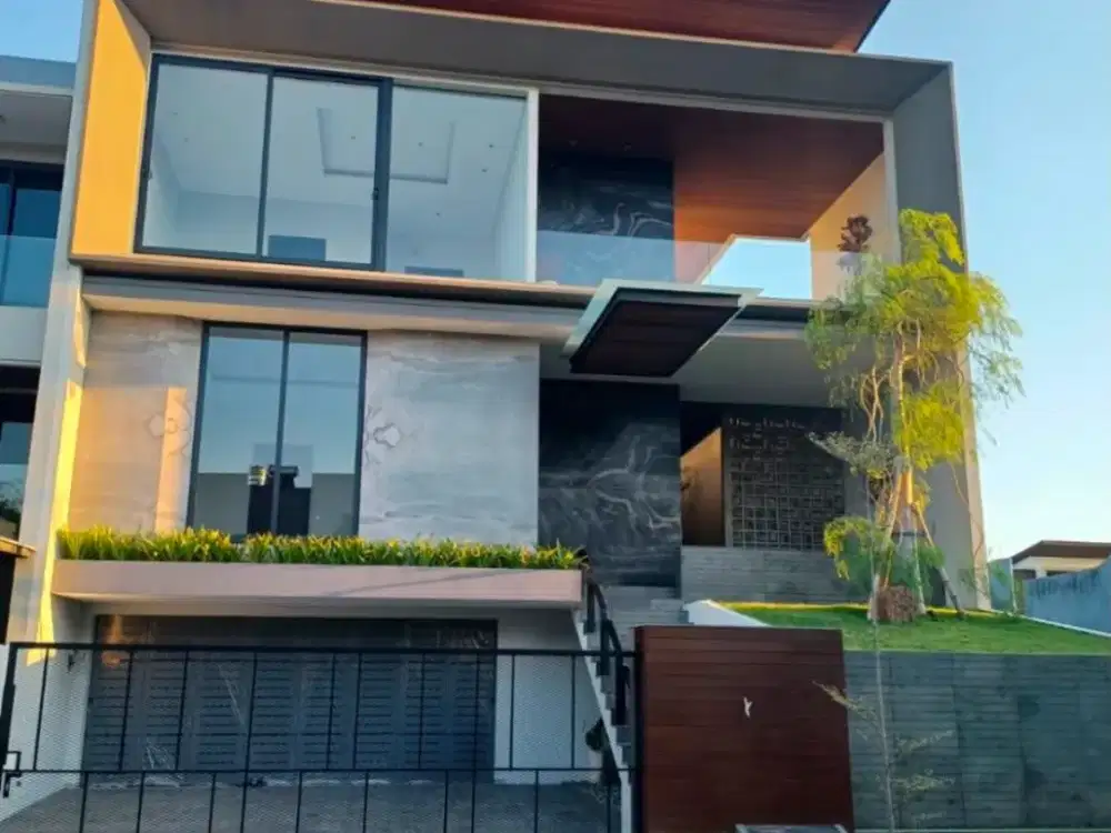 Rumah Somerset Citraland Baru Gress Mewah Konsep Villa