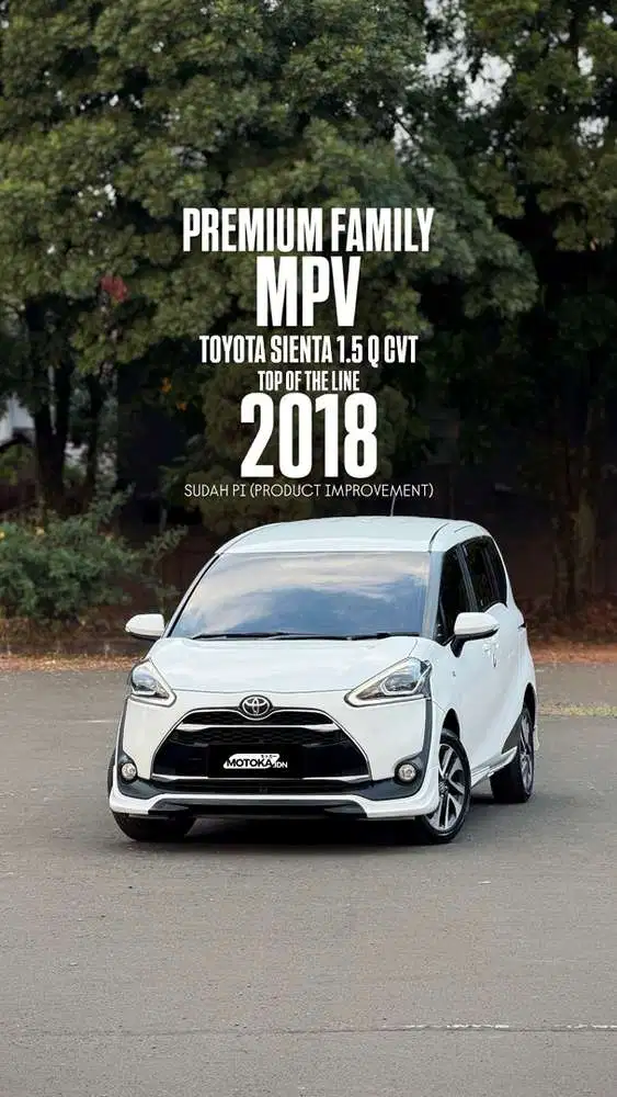 TOYOTA SIENTA 1.5 Q CVT 2018