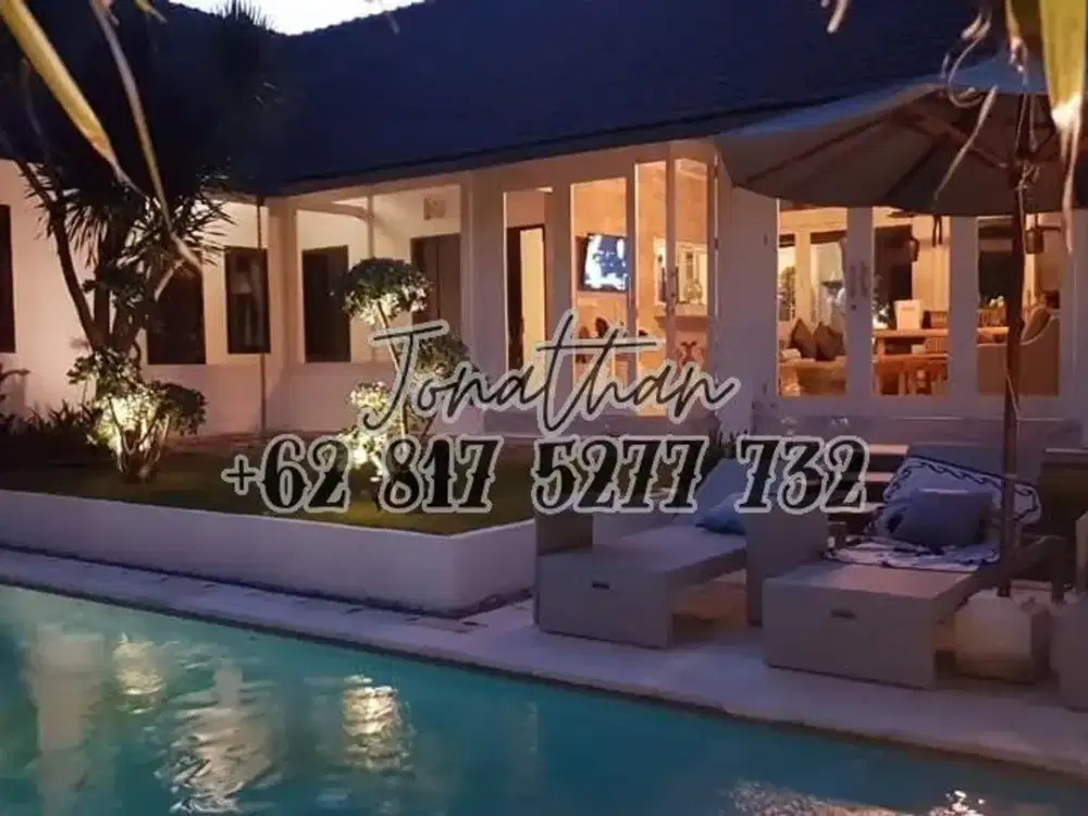 VILLA FREEHOLD 1 LANTAI LAHAN LUAS 5,75 ARE DI UMALAS KLECUNG ANGGREK RESIDENCE