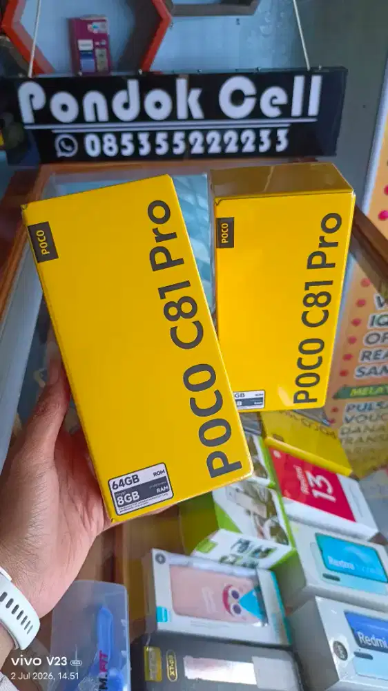 POCO C81 PRO 8/64 GARANSI RESMI BARU