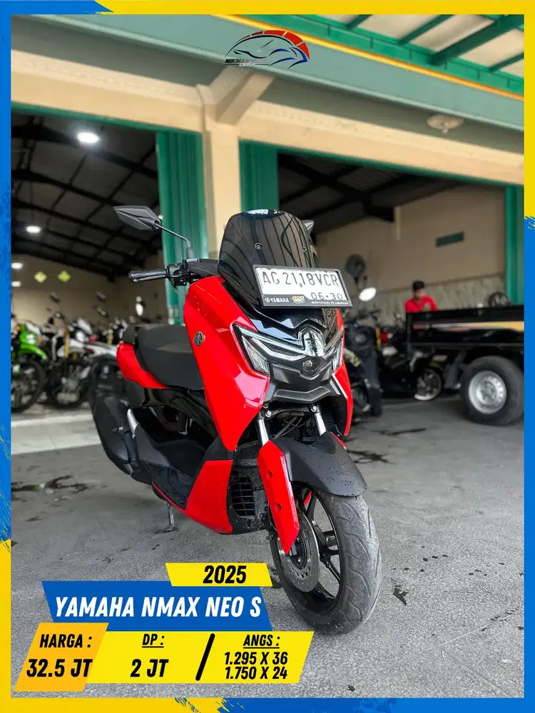 YAMAHA NMAX NEO S 2025 BEKAS RASA BARU BOSKUU HIKMAH MOTOR KEPUH