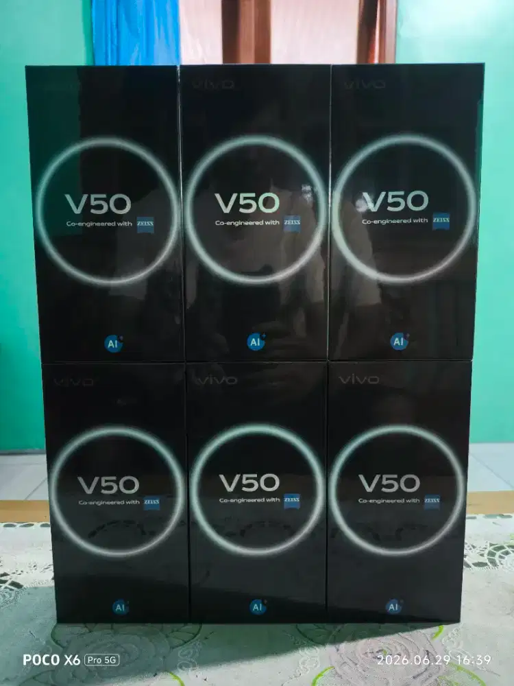 Vivo v50 5G 12/256 8/256 baru dan segel murah