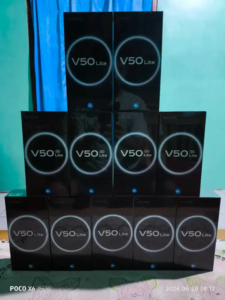 Vivo v50 lite 5G 8/256 v50 lite 4G 8/256 8/128 baru dan segel murah