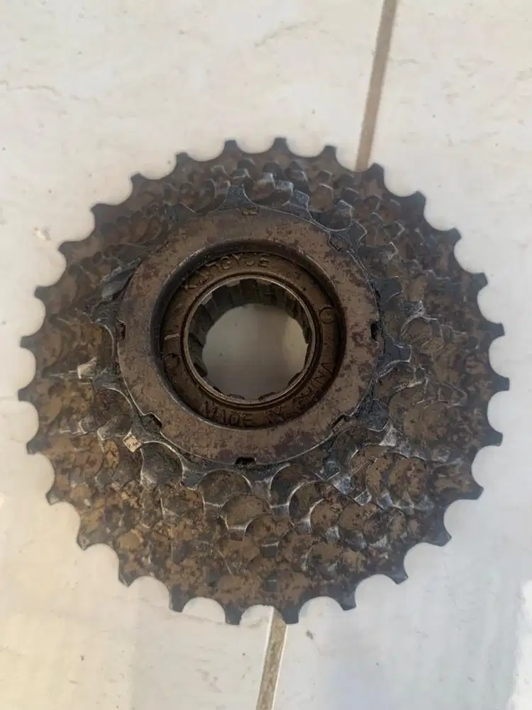 Jual sproket 7 speed.bekas baik