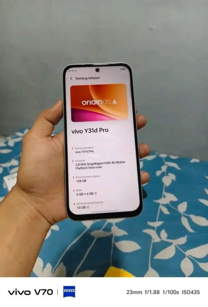 JUAL VIVO Y31D PRO PUTIH