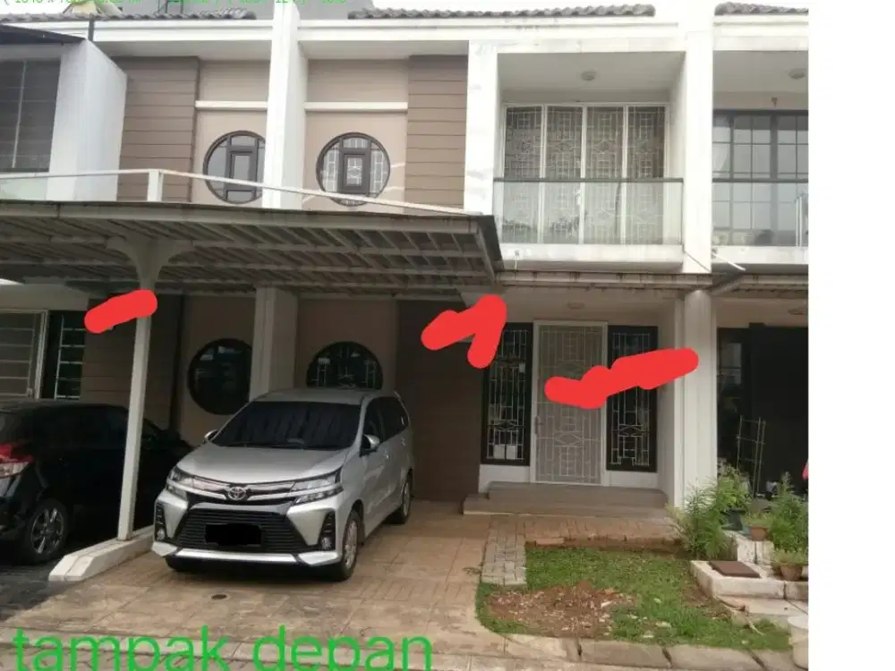 Disewakan Rumah Green Lake City East Asia 6x15, 2AC Siap masuki