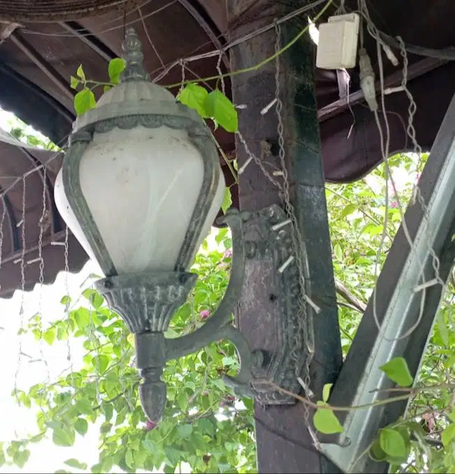 Lampu Dinding Hias Outdoor Vintage Klasik Antik