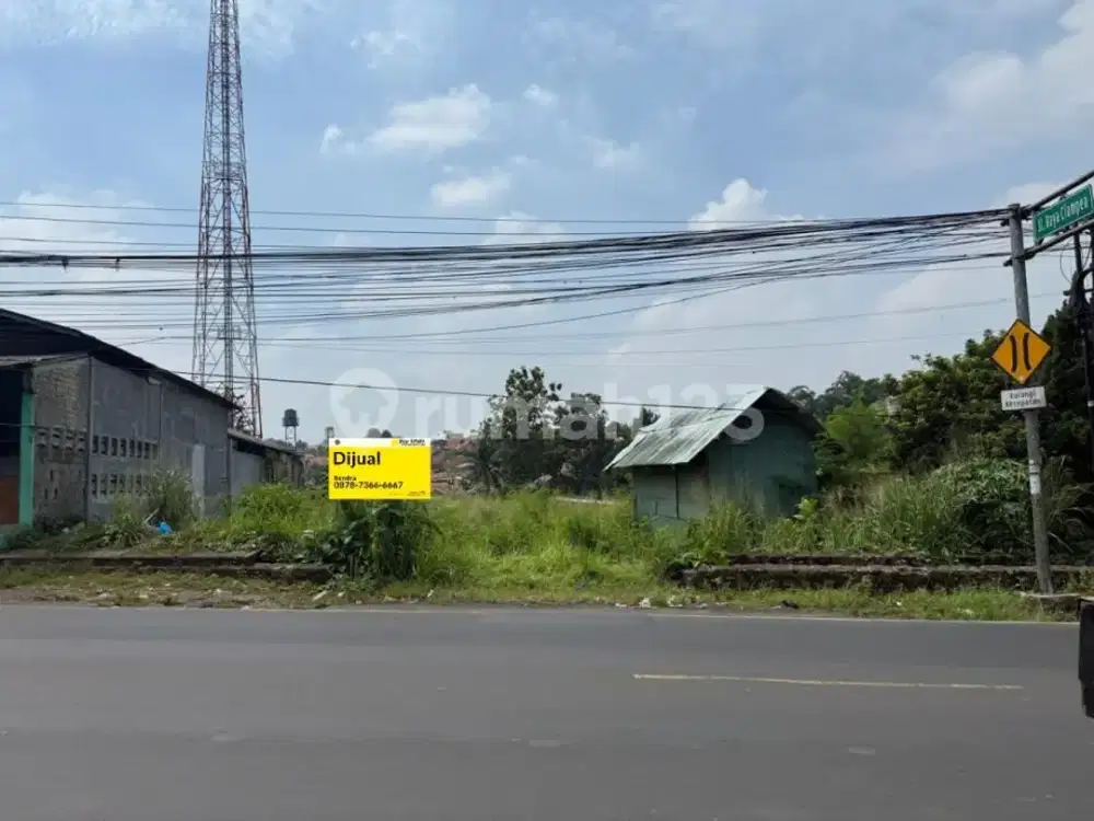 Dijual Cepat Tanah di Jl Raya Dramaga Ciampea Bogor Strategis