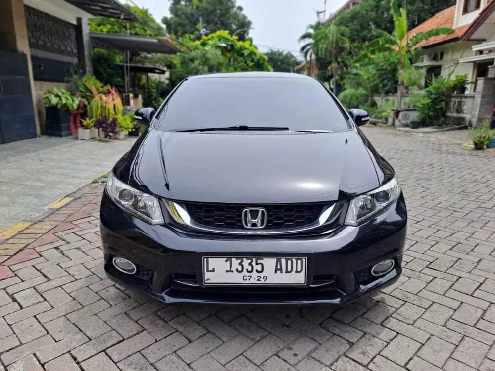 Honda Civic FB2 AT tahun 2014. Hitam mulus Orisinil