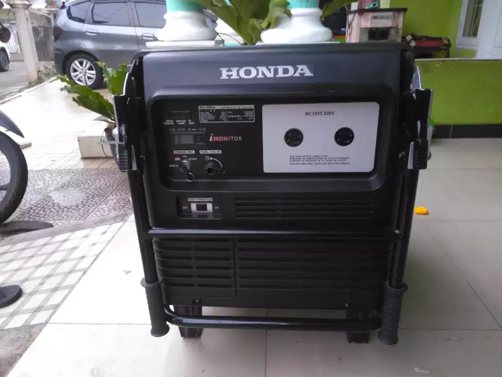 Genset Honda Japan EU65is 6,5Kva Normal Bisa COD