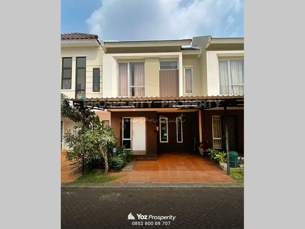 Rumah 2 Lantai di Cluster Malibu Tipe Zuma Paramount Gading Serpong Selangkah ke BSD