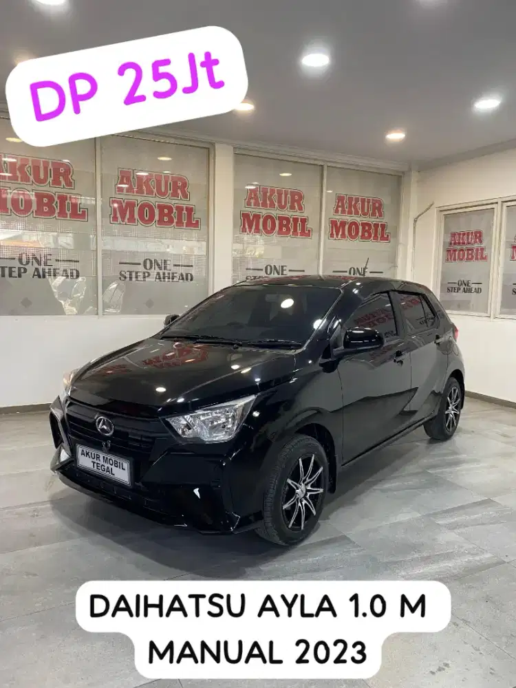 DP 25JT ! AYLA 1.0 M MANUAL 2023 HITAM FUL ORI SIAP PAKAI ISTIMEWA