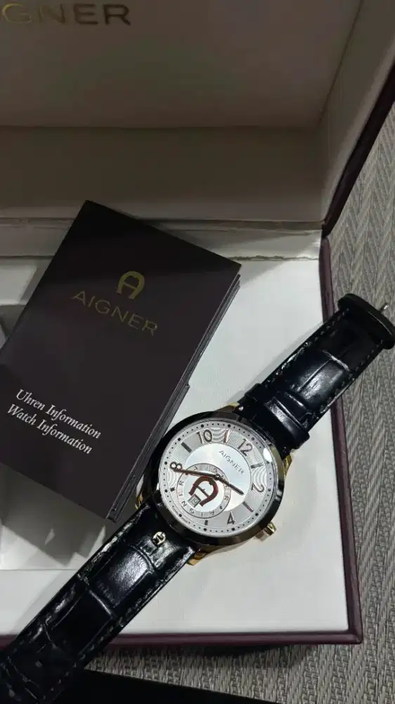 Jam Tangan Mewah Aigner Trevisio A44100 Original