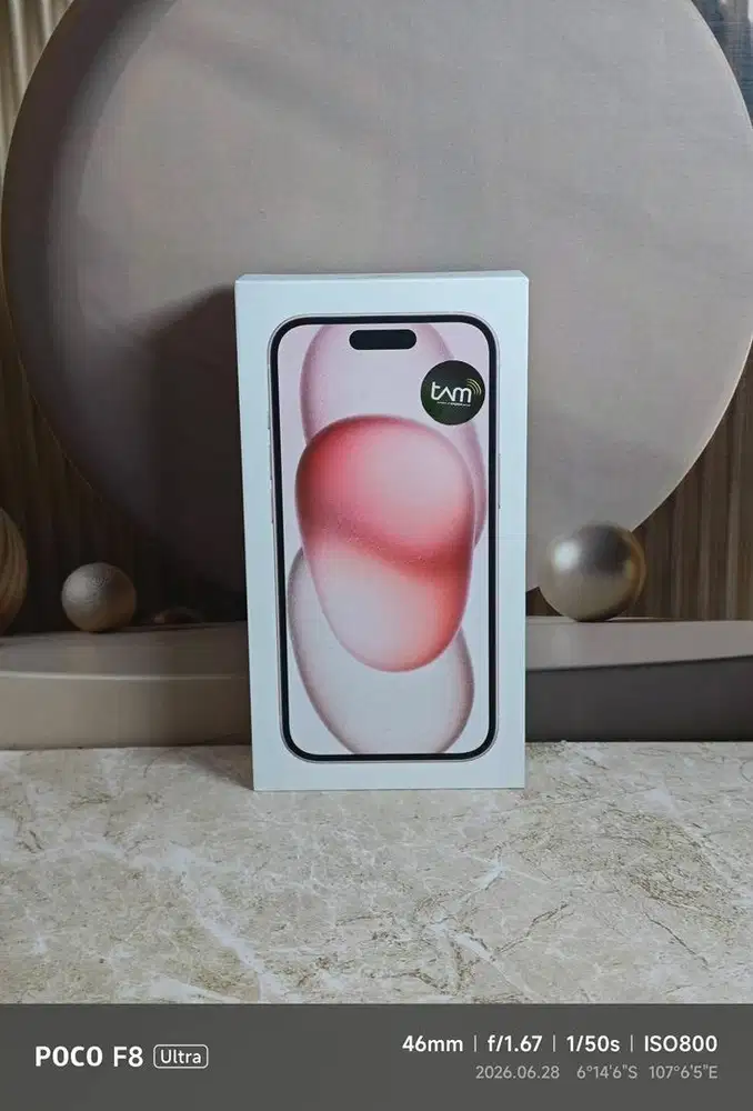 Iphone 15 ibox 128gb baru