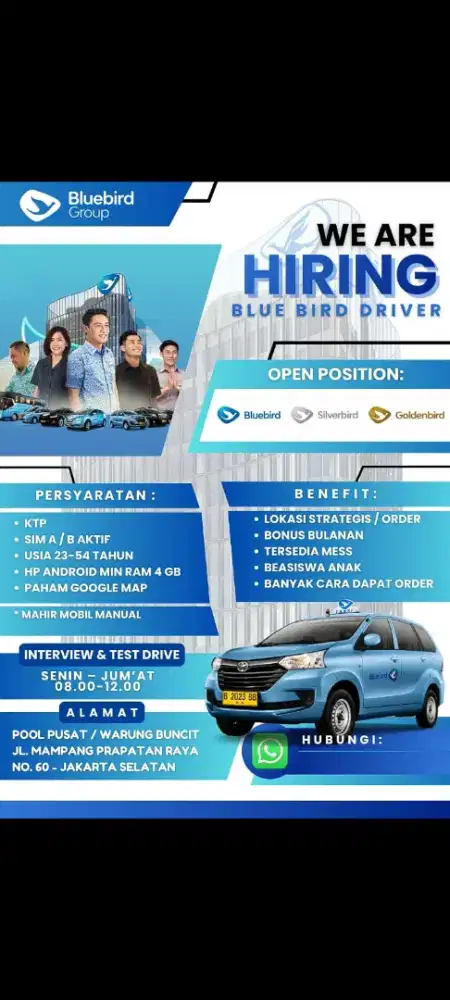 Lowongan Pengemudi