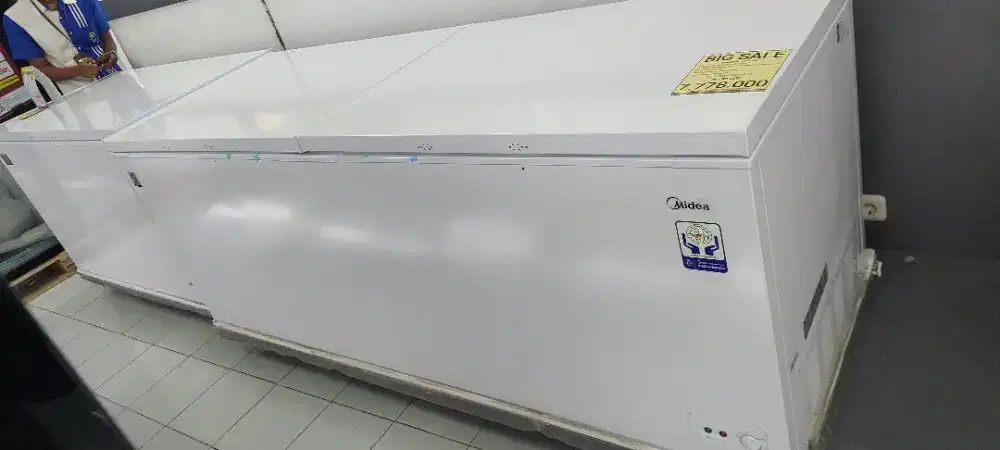 Freezer Midea 700L 2 Pintu Kredit DP 0 Langsung ACC