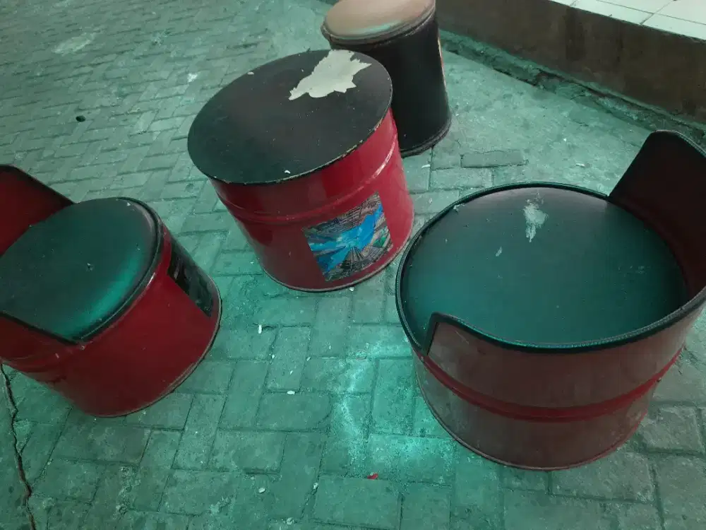 Kursi bangku tong drum