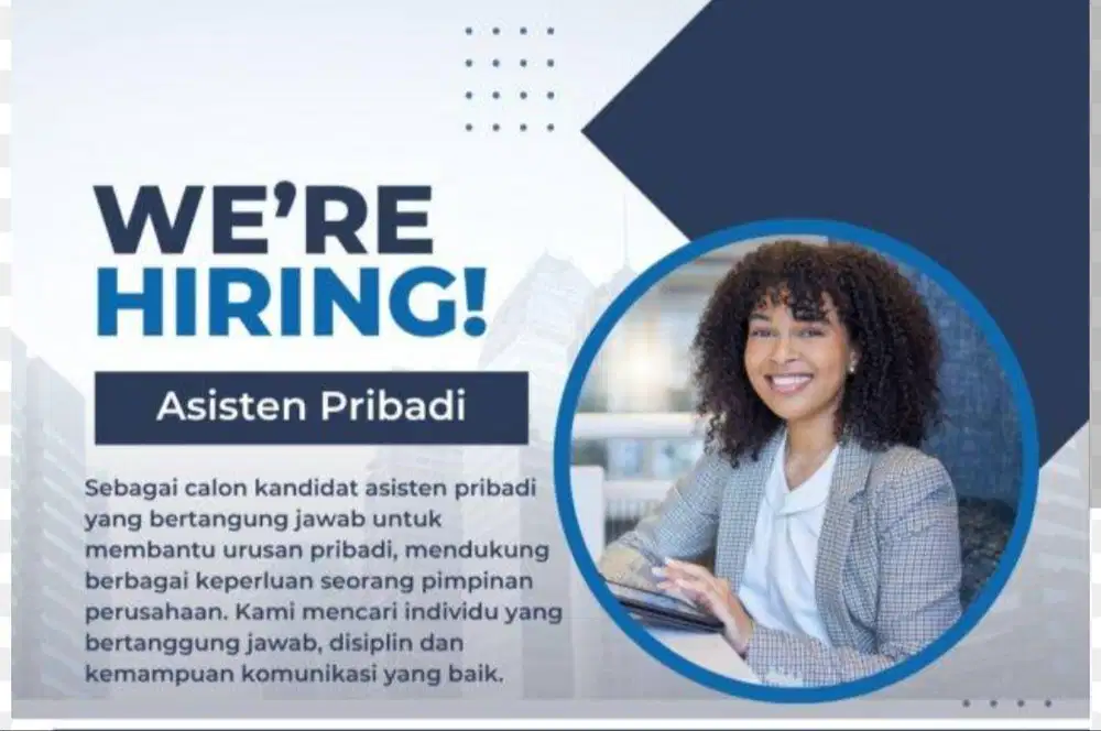 Lowongan Pekerjaan (Asisten Pribadi)
