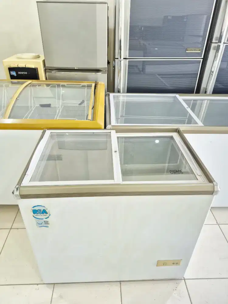 FREEZER RSA 200L ORI SIAP PAKAI