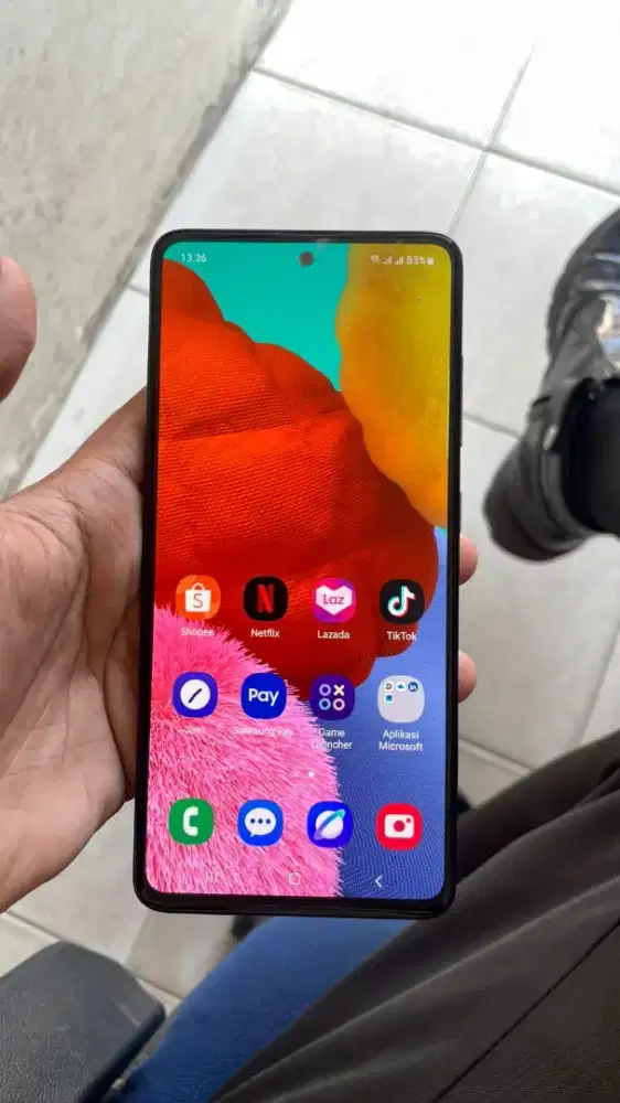 Samsung A51 RAM 8 128 Hitam