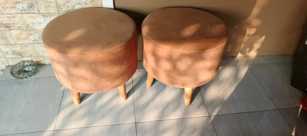 Jual 2 pasang kursi bulat