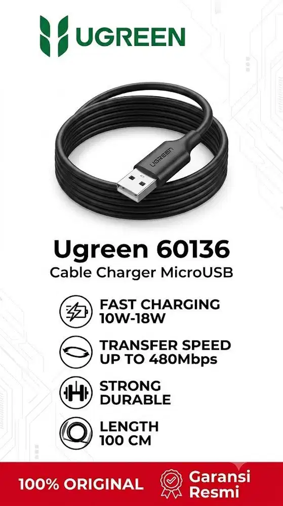 kabel data ugren usb to micro
