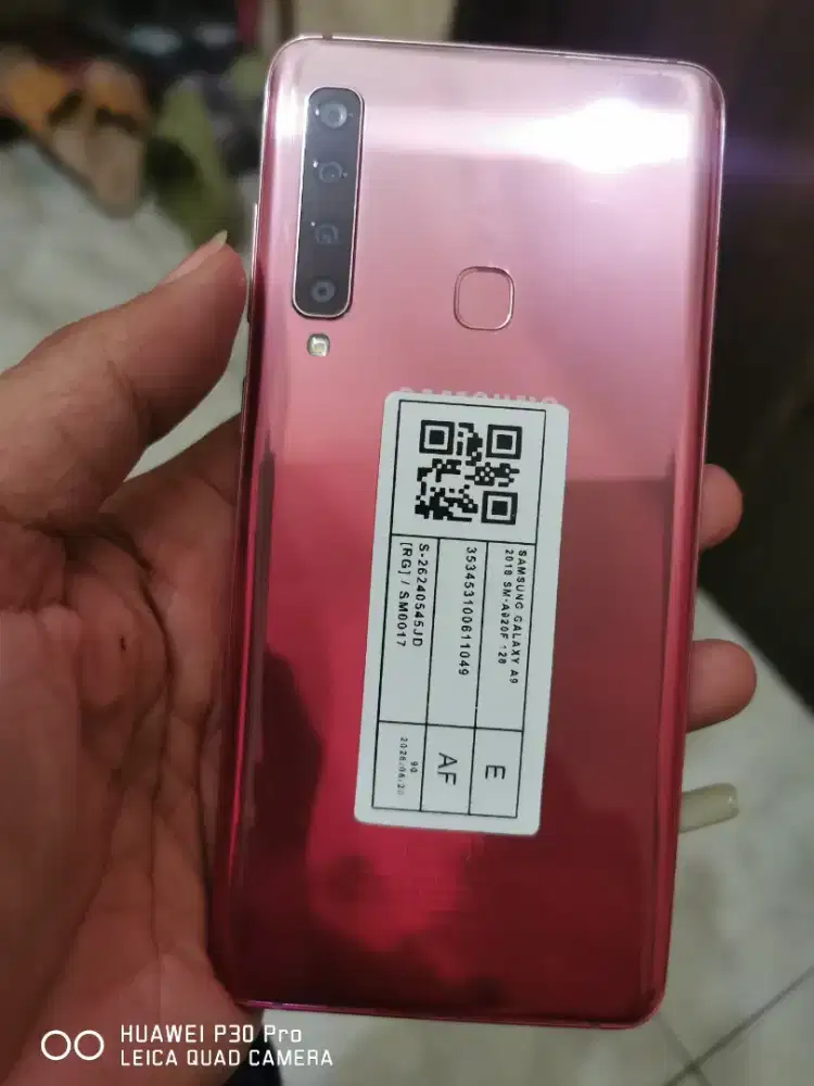 Samsung A9 nfc 6/128 istimewa mulus