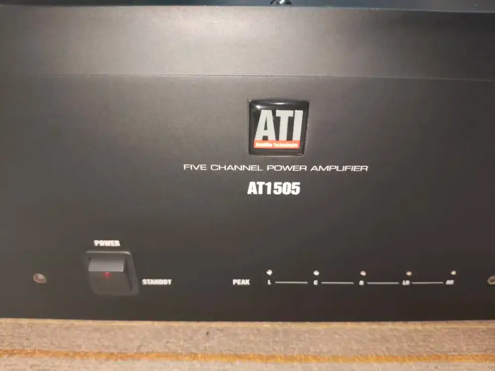 POWER ATI FIVE CHANEL MADE IN CALIFORNIA USA