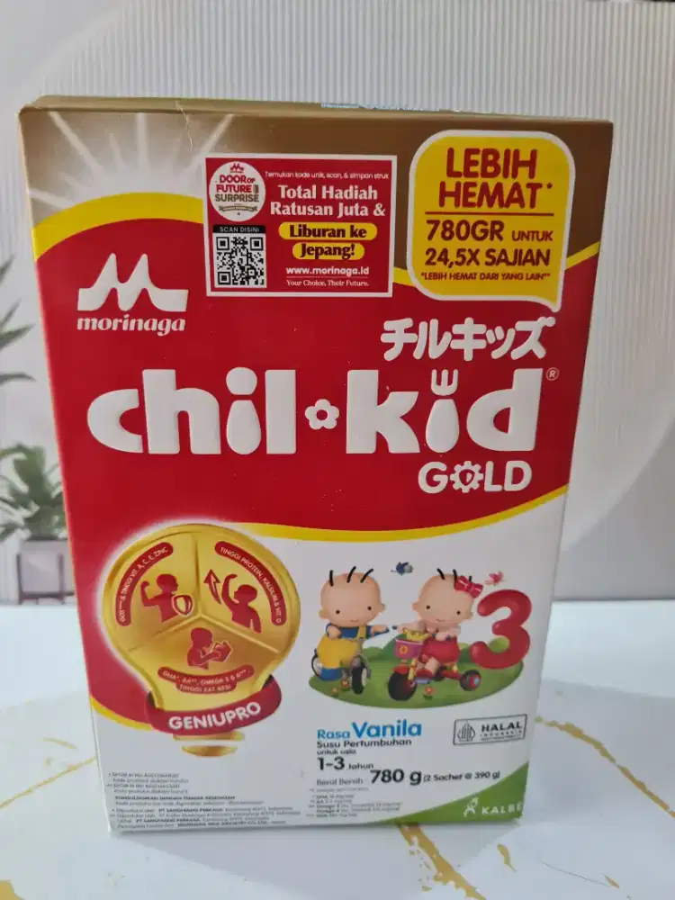 Susu chil kid GOLD morinaga rasa vanila 780 gr