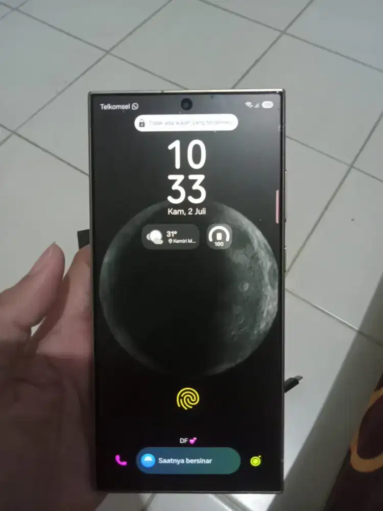 Jual Hp S24 Ultra second fullset
