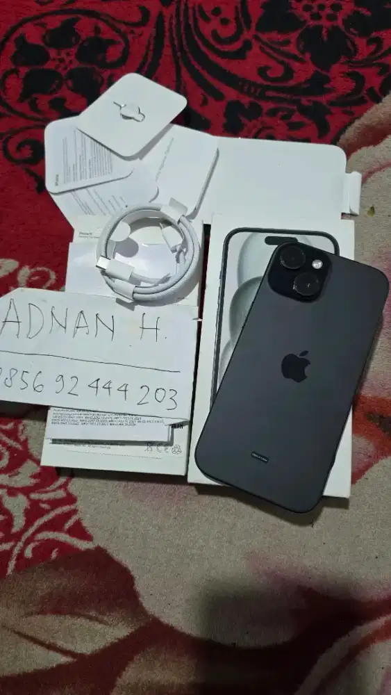 iPhone 15 128GB iBox Fullset Ori