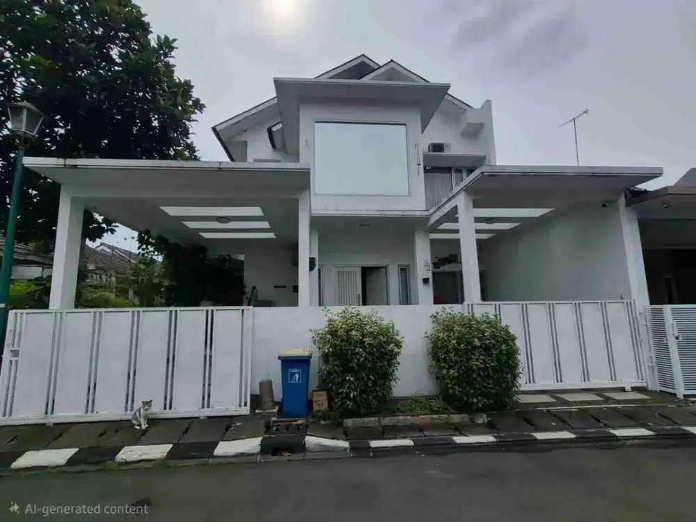 Dijual rumah full furnish bagus sakura regency bumi asih indah