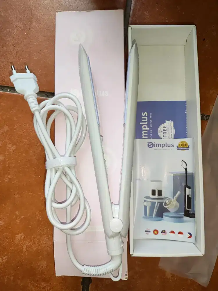 Simplus catokan pelurus dan pengeriting rambut
