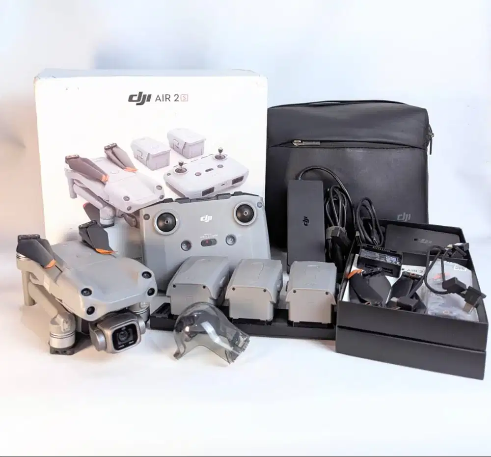 DJI Mavic Air 2S Fly More Combo 4 Battery Second Normal Akun Unbind