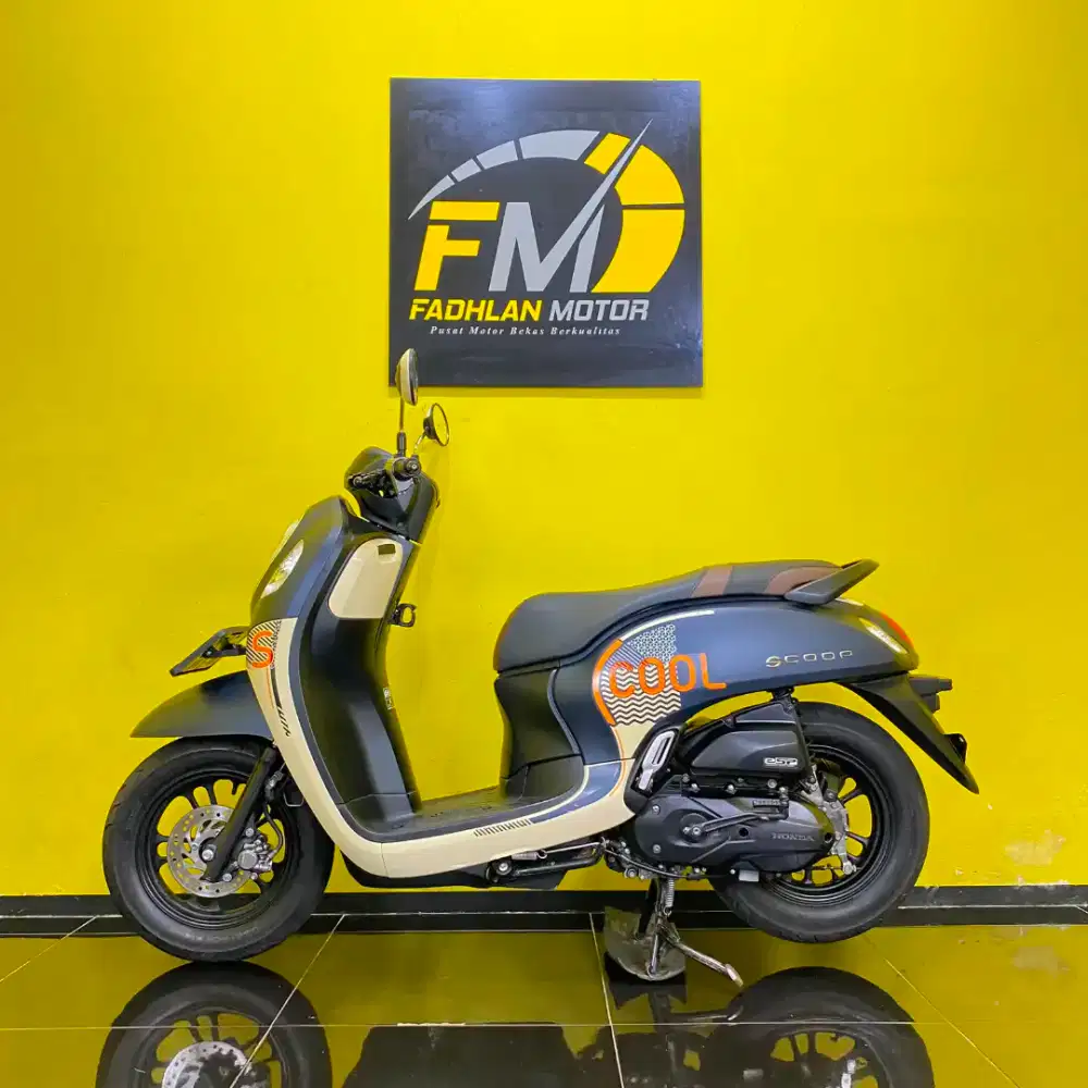 Honda Scoopy Tahun 2022 plat Depok Kunci Lengkap