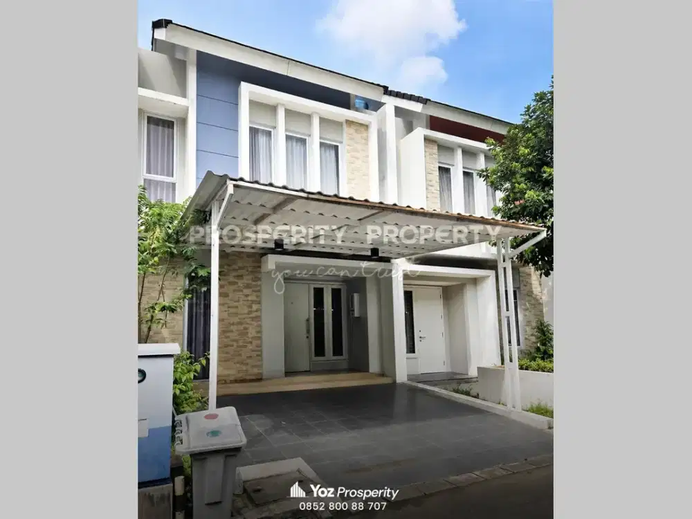 Rumah Full Renovasi di Cluster Verdi Kawasan Symphonia Summarecon Gading Serpong