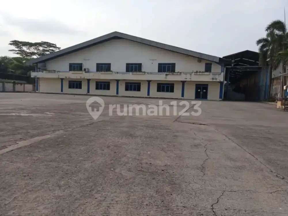 Dijual Pabrik Gudang Di Bantar Gebang Jl Raya Narogong,Bekasi Jawa Barat Narogong