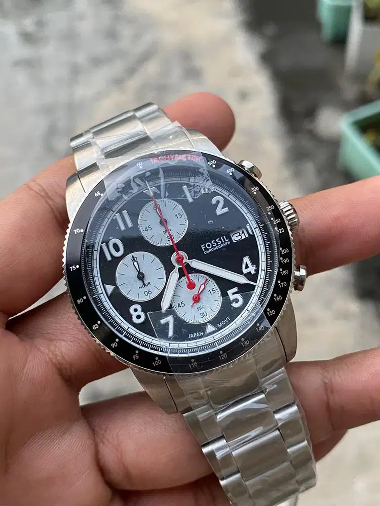 FOSSIL CHRONOGRAPH FS 6045 PANDA DIAL
