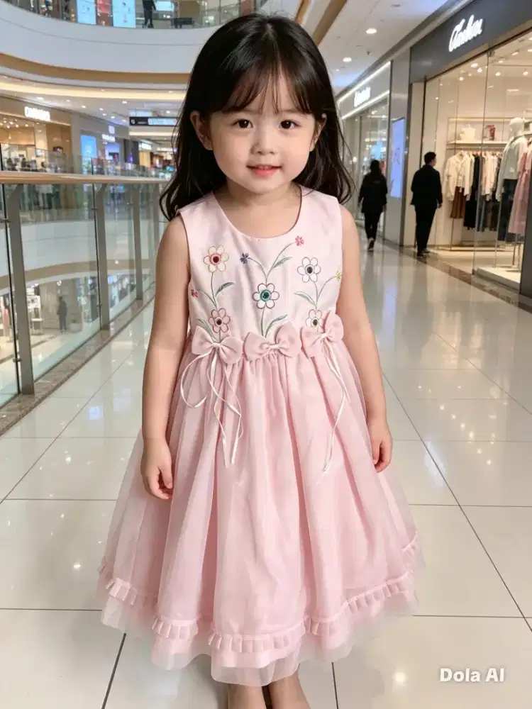 Gaun pesta anak umur 4th