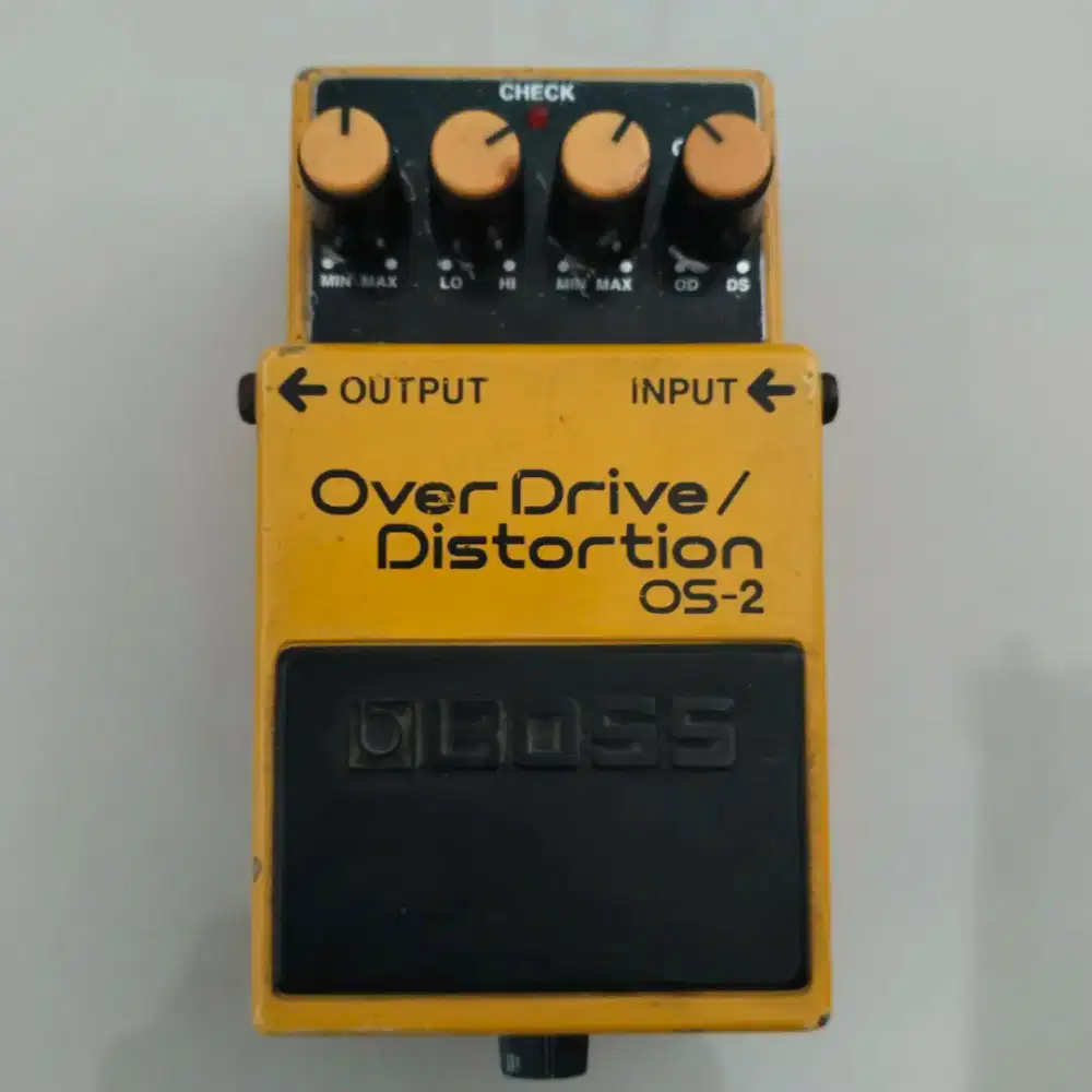 Boss OS-2 Overdrive Distortion - Made in Taiwan (Batangan, Normal)