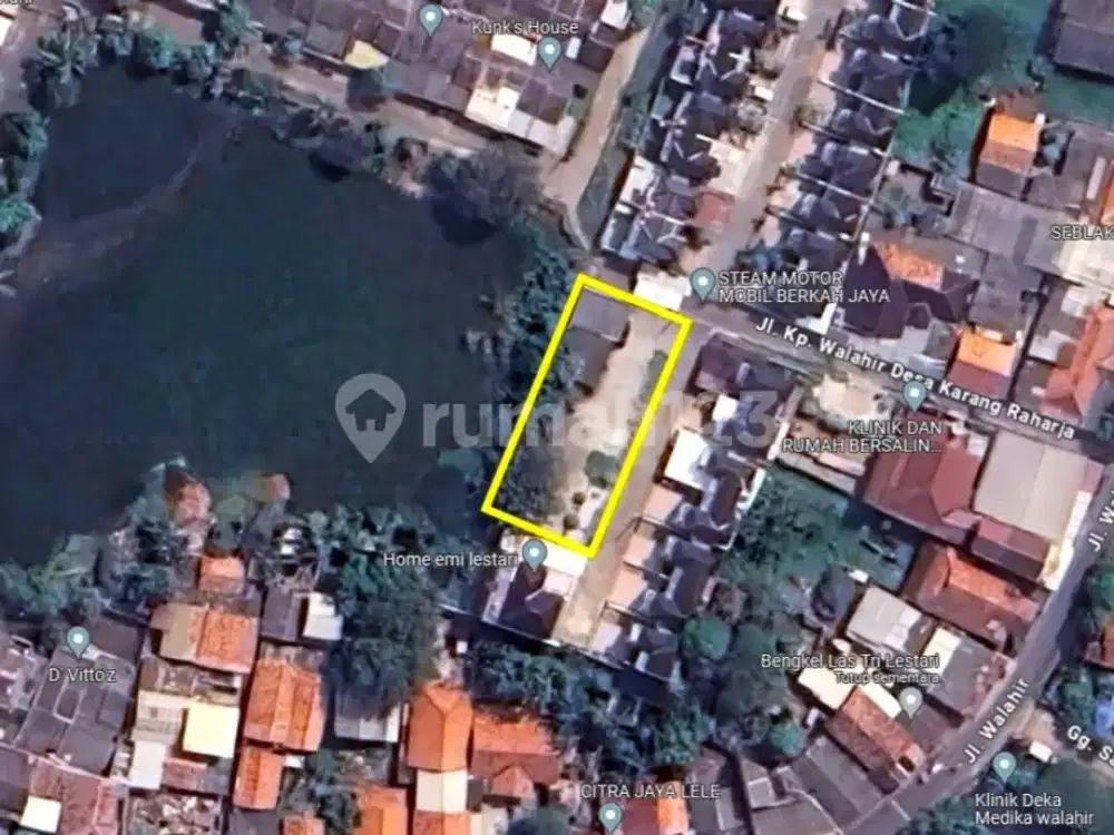 Kavling Murah Dalam Komplek Walahir bisa Dibangun 6 Rumah di Cikarang Utara