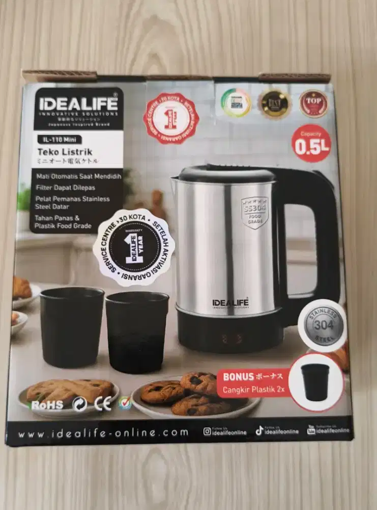 MINI ELECTRIC KETTLE IDEALIFE