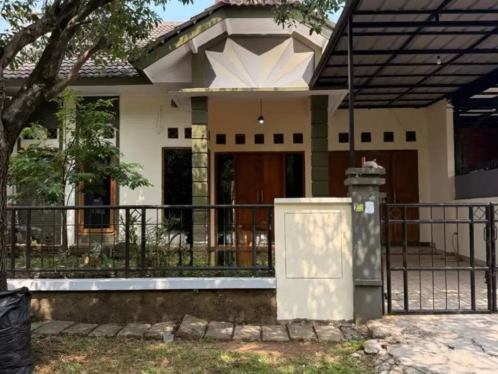 Dijual Rumah 1 Lantai Tanah Luas Siap Huni di BSD Dekat Akses Tol dan Pasar Modern