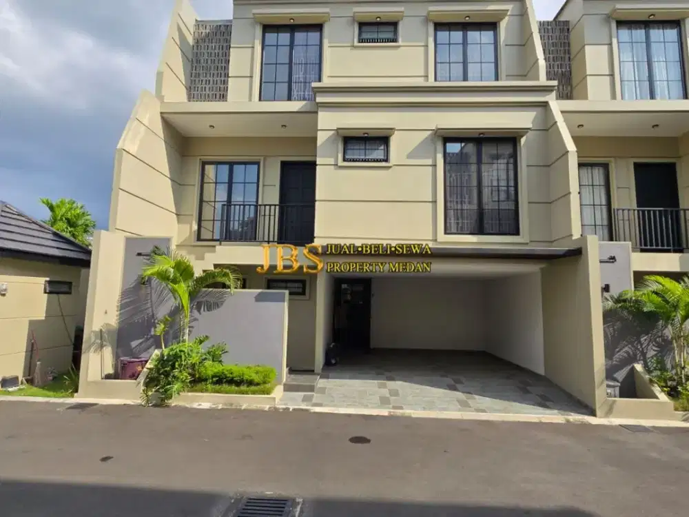 Jual Rumah Fully Furnish di Komplek Damansara Private Living Jalan Sei Batang Serangan - Medan