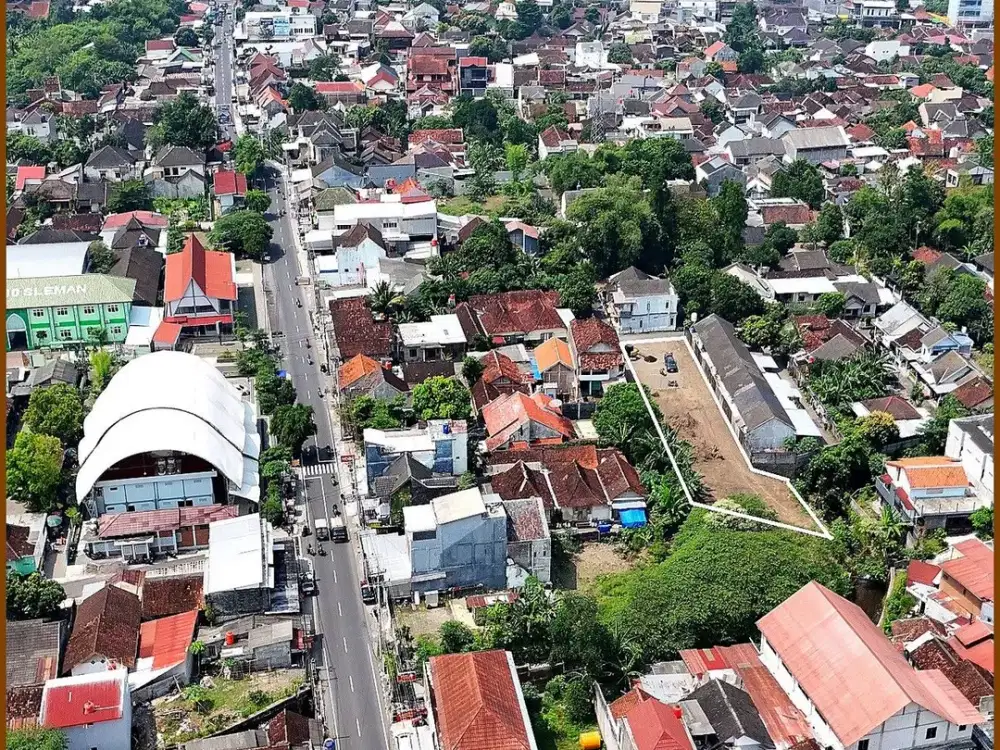 Tanah Dijual Jogja JL. Damai Dekat Ringroad Utara