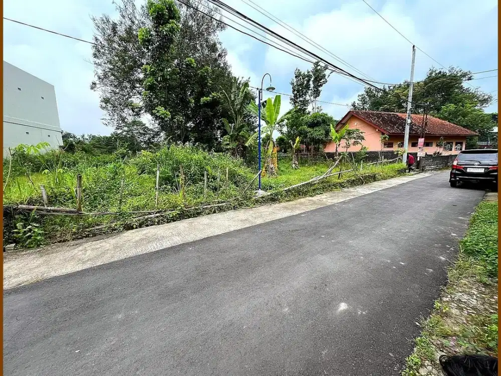 Dekat Pasar Pakem Dijual Tanah Yogyakarta di Jl. Pandanaran